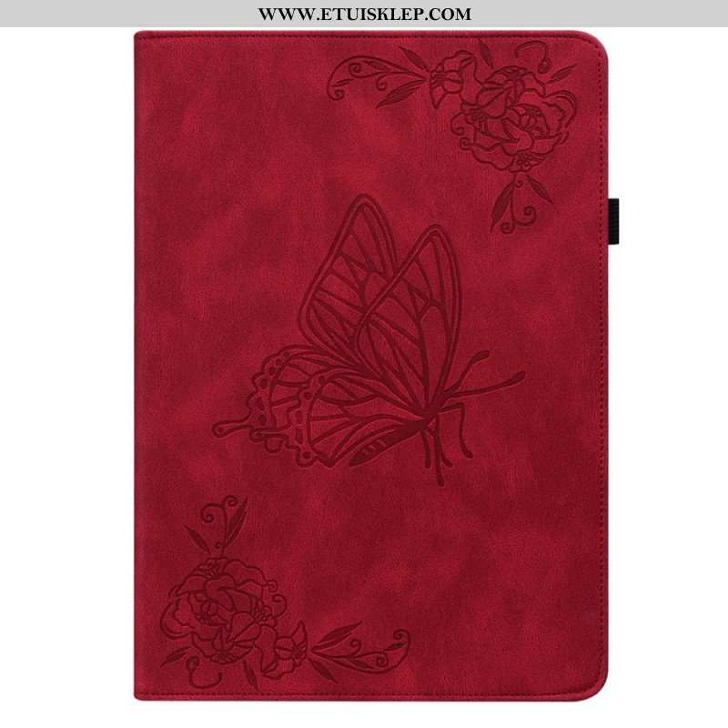 Etui do Samsung Galaxy Tab A8 (2021) Nadrukowany Wzór Motyli